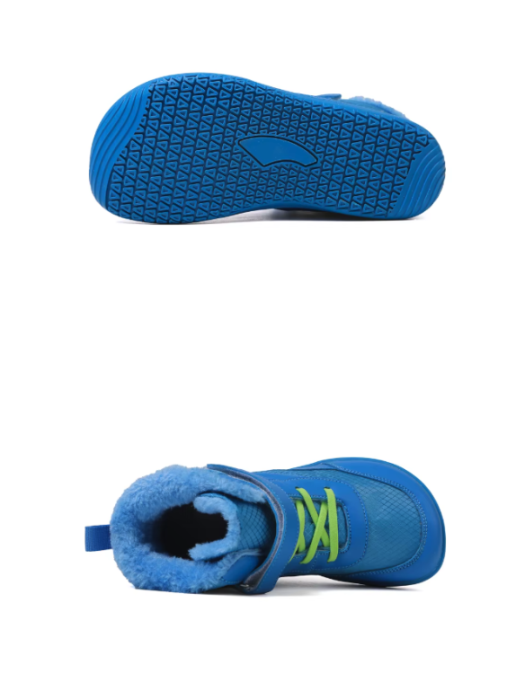 Dziecięce buty Barefoot na zimę Wodoodporne ocieplane