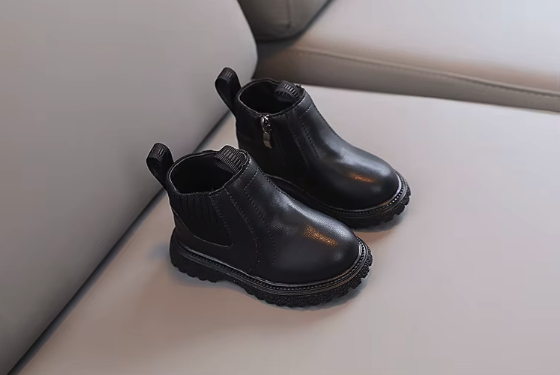 buty zimowe z ekoskóry