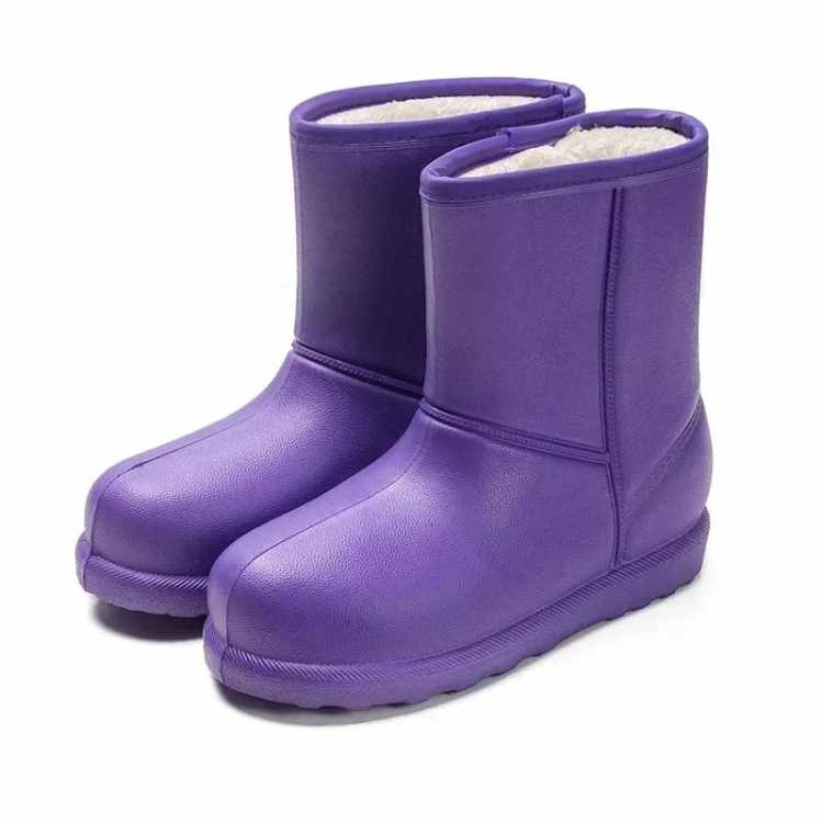 Lekkie i ciepłe buty na śnieg.