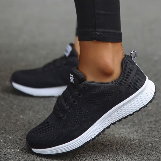 sneakersy damskie siateczkowe
