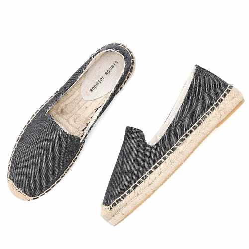 espadryle z jeansu