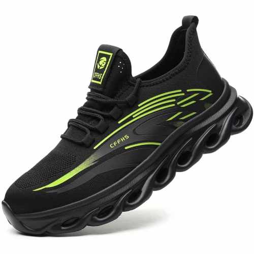 Męskie buty roboczo ochronne z blachą rozmiar 36-48 w sportowym stylu z podeszwą odporną na przebicia