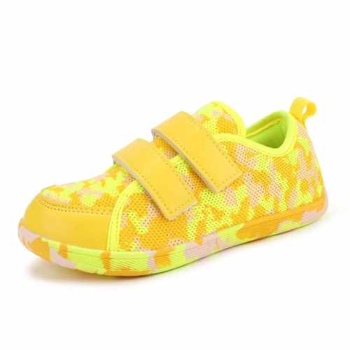 Buty Barefoot dla Dzieci na boso szerokie 6 kolorów rozmiar 25-38 szerokie żółto - neonowe moro