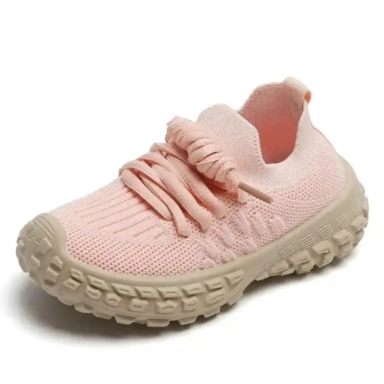 Modne sneakersy dziecięce Magic step rozmiar 21-32 sznurowane różowe