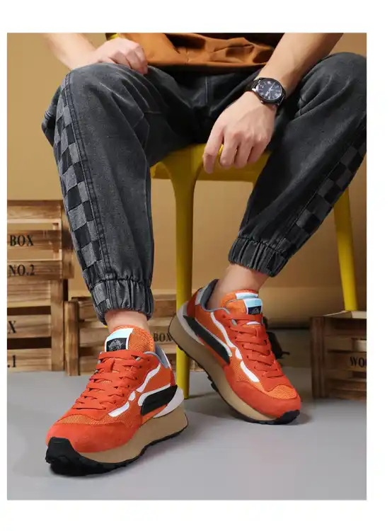 Modne męskie sneakersy Legacy 91 rozmiar 39-45 czerwone