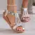 Damskie Sandały w Stylu Boho wsuwane rozmiar 34-43