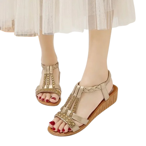Damskie Sandały w Stylu Boho wsuwane rozmiar 34-43